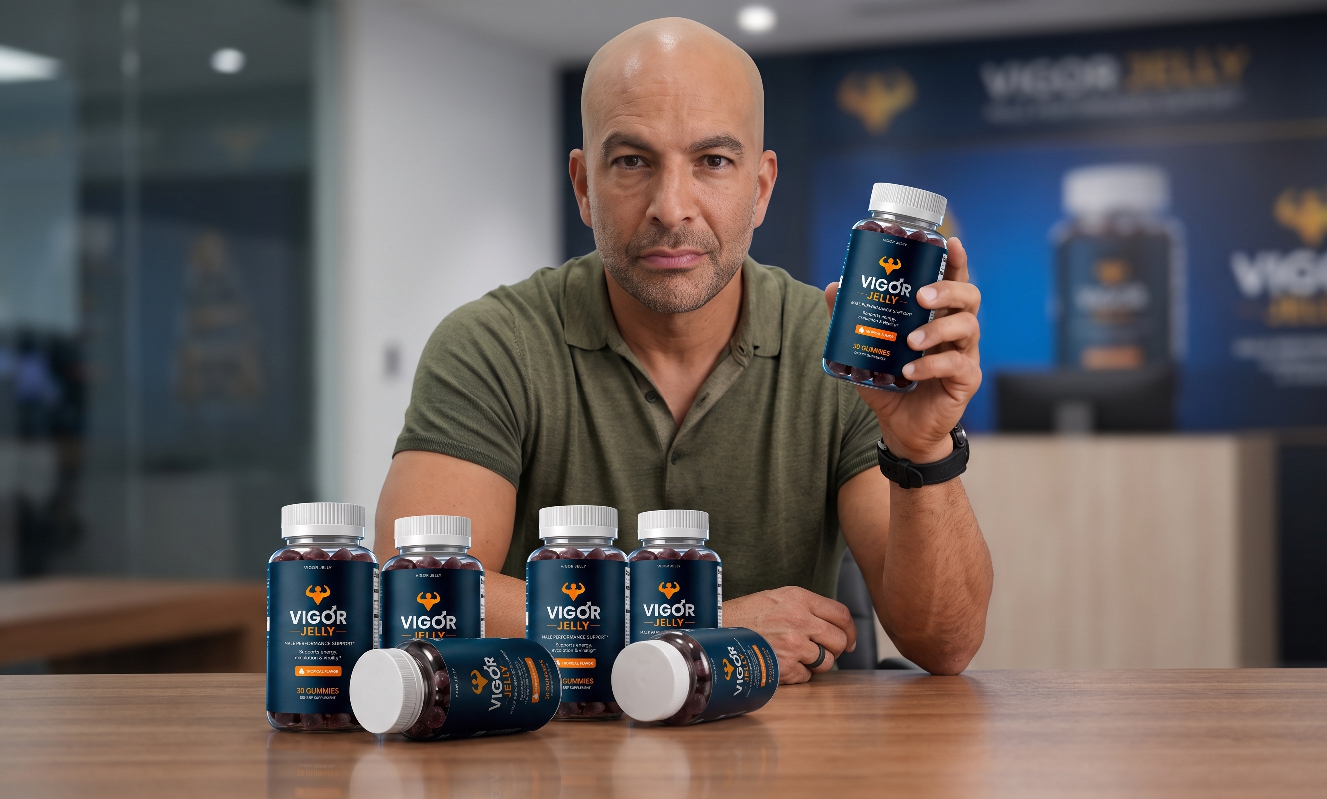Vigor Jelly product presentation